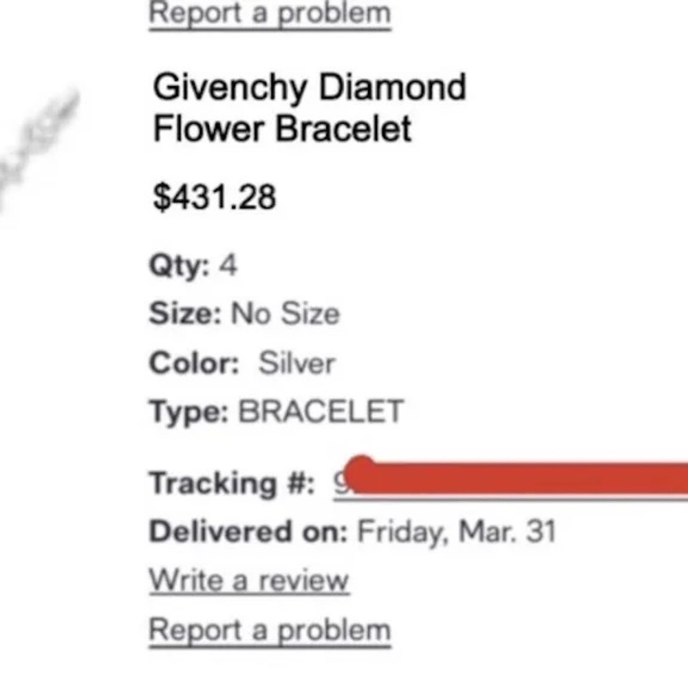 Givenchy Crystal Flex Bracelet - image 3